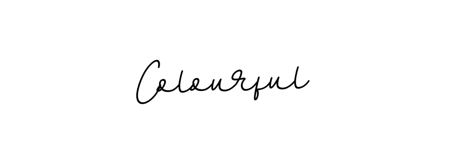 How to make Colourful name signature. Use BallpointsItalic-DORy9 style for creating short signs online. This is the latest handwritten sign. Colourful signature style 11 images and pictures png