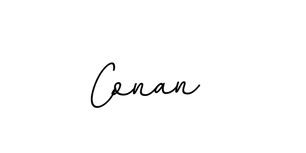Also we have Conan  name is the best signature style. Create professional handwritten signature collection using BallpointsItalic-DORy9 autograph style. Conan  signature style 11 images and pictures png