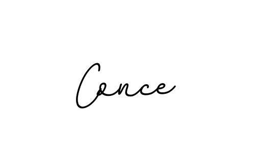 Also You can easily find your signature by using the search form. We will create Conce name handwritten signature images for you free of cost using BallpointsItalic-DORy9 sign style. Conce signature style 11 images and pictures png