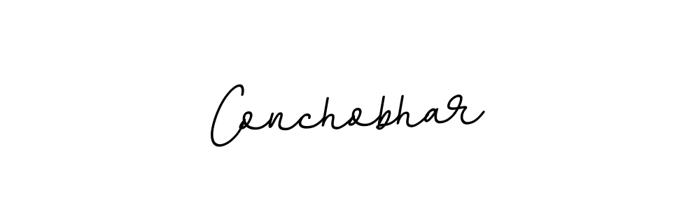 Make a beautiful signature design for name Conchobhar. With this signature (BallpointsItalic-DORy9) style, you can create a handwritten signature for free. Conchobhar signature style 11 images and pictures png