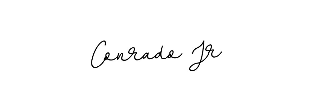 Conrado Jr stylish signature style. Best Handwritten Sign (BallpointsItalic-DORy9) for my name. Handwritten Signature Collection Ideas for my name Conrado Jr. Conrado Jr signature style 11 images and pictures png