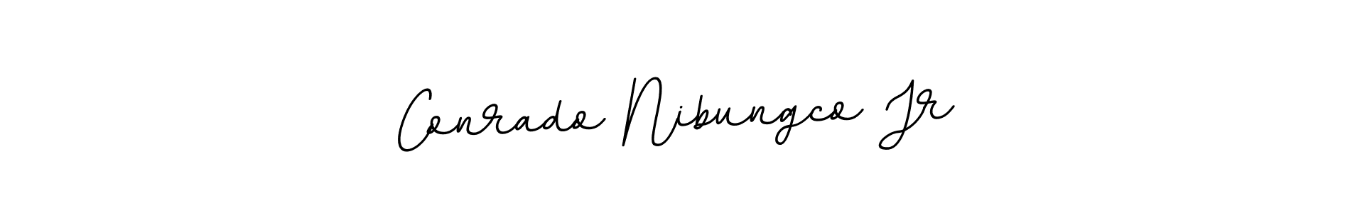 The best way (BallpointsItalic-DORy9) to make a short signature is to pick only two or three words in your name. The name Conrado Nibungco Jr include a total of six letters. For converting this name. Conrado Nibungco Jr signature style 11 images and pictures png