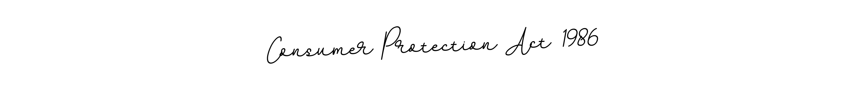 How to Draw Consumer Protection Act 1986 signature style? BallpointsItalic-DORy9 is a latest design signature styles for name Consumer Protection Act 1986. Consumer Protection Act 1986 signature style 11 images and pictures png