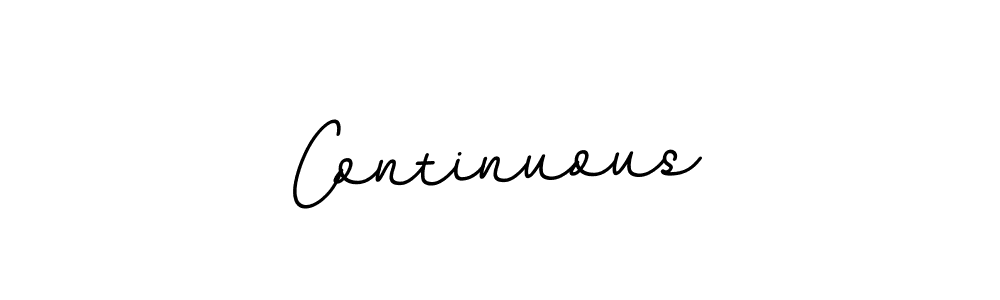 Create a beautiful signature design for name Continuous. With this signature (BallpointsItalic-DORy9) fonts, you can make a handwritten signature for free. Continuous signature style 11 images and pictures png