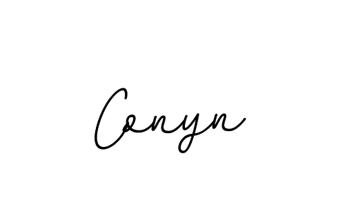 How to make Conyn signature? BallpointsItalic-DORy9 is a professional autograph style. Create handwritten signature for Conyn name. Conyn signature style 11 images and pictures png