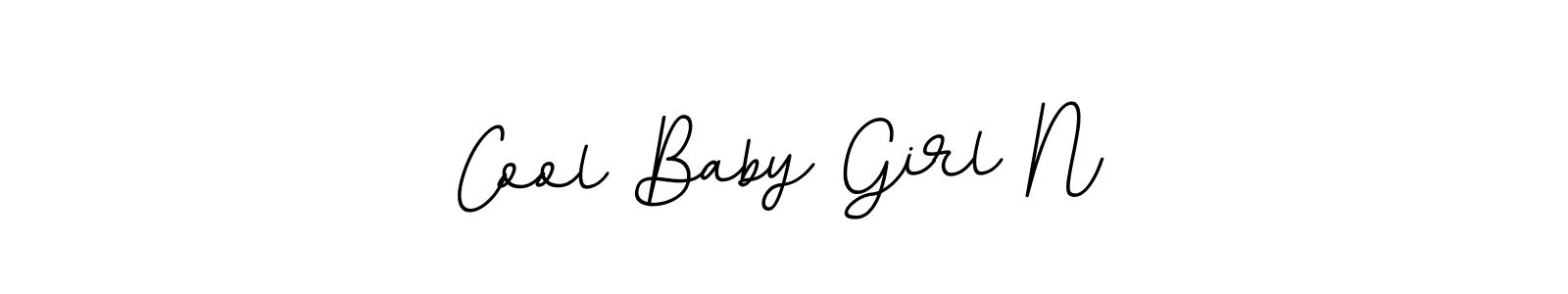 The best way (BallpointsItalic-DORy9) to make a short signature is to pick only two or three words in your name. The name Cool Baby Girl N include a total of six letters. For converting this name. Cool Baby Girl N signature style 11 images and pictures png