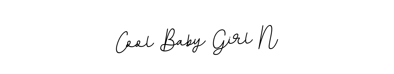 The best way (BallpointsItalic-DORy9) to make a short signature is to pick only two or three words in your name. The name Cool Baby Girl N include a total of six letters. For converting this name. Cool Baby Girl N signature style 11 images and pictures png