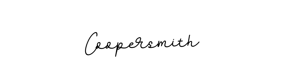 Design your own signature with our free online signature maker. With this signature software, you can create a handwritten (BallpointsItalic-DORy9) signature for name Coopersmith. Coopersmith signature style 11 images and pictures png