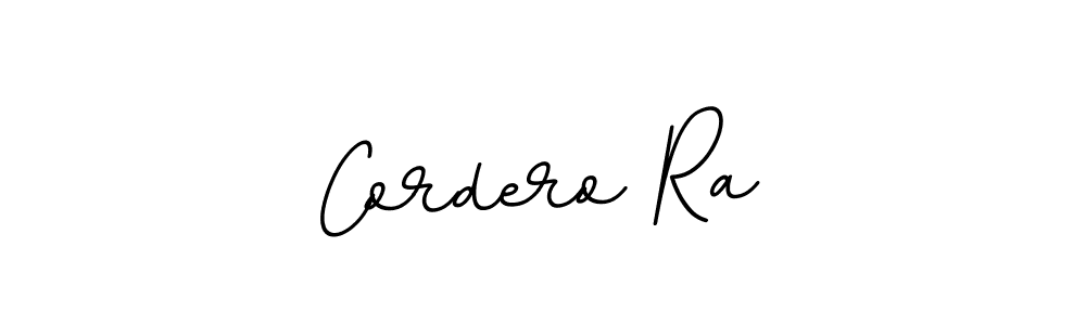 The best way (BallpointsItalic-DORy9) to make a short signature is to pick only two or three words in your name. The name Cordero Ra include a total of six letters. For converting this name. Cordero Ra signature style 11 images and pictures png