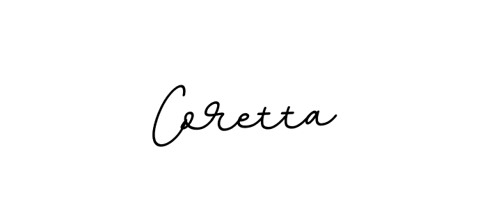 You should practise on your own different ways (BallpointsItalic-DORy9) to write your name (Coretta) in signature. don't let someone else do it for you. Coretta signature style 11 images and pictures png