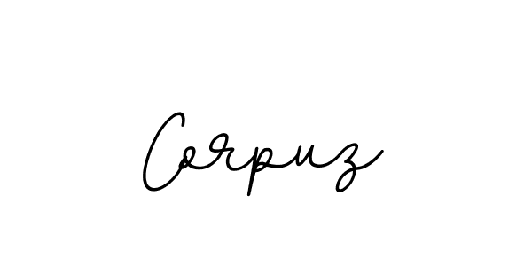 Create a beautiful signature design for name Corpuz. With this signature (BallpointsItalic-DORy9) fonts, you can make a handwritten signature for free. Corpuz signature style 11 images and pictures png