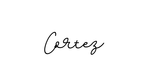 How to make Cortez name signature. Use BallpointsItalic-DORy9 style for creating short signs online. This is the latest handwritten sign. Cortez signature style 11 images and pictures png