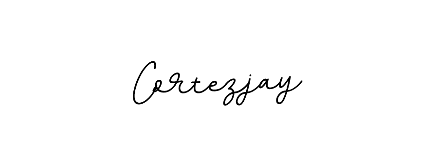 if you are searching for the best signature style for your name Cortezjay. so please give up your signature search. here we have designed multiple signature styles  using BallpointsItalic-DORy9. Cortezjay signature style 11 images and pictures png