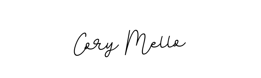 Create a beautiful signature design for name Cory Mello. With this signature (BallpointsItalic-DORy9) fonts, you can make a handwritten signature for free. Cory Mello signature style 11 images and pictures png