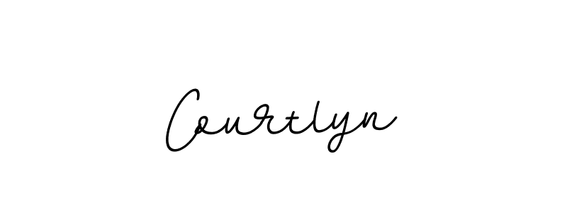 It looks lik you need a new signature style for name Courtlyn. Design unique handwritten (BallpointsItalic-DORy9) signature with our free signature maker in just a few clicks. Courtlyn signature style 11 images and pictures png