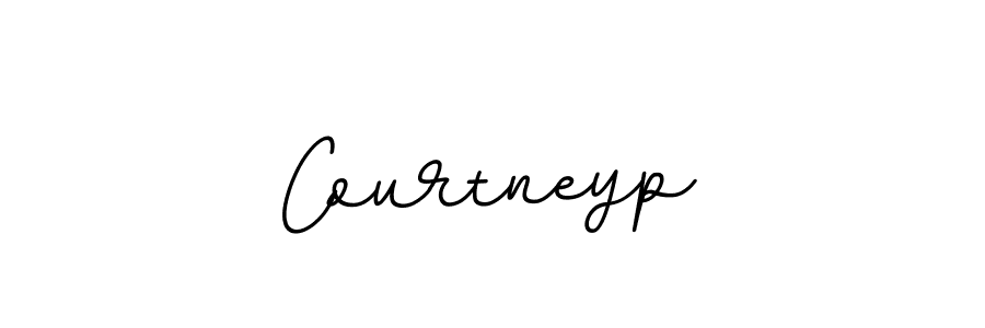 Make a beautiful signature design for name Courtneyp. With this signature (BallpointsItalic-DORy9) style, you can create a handwritten signature for free. Courtneyp signature style 11 images and pictures png