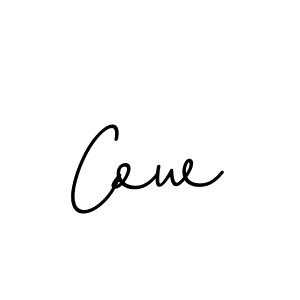 How to make Cow signature? BallpointsItalic-DORy9 is a professional autograph style. Create handwritten signature for Cow name. Cow signature style 11 images and pictures png