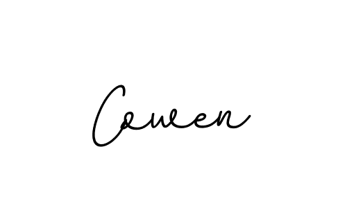 How to make Cowen signature? BallpointsItalic-DORy9 is a professional autograph style. Create handwritten signature for Cowen name. Cowen signature style 11 images and pictures png