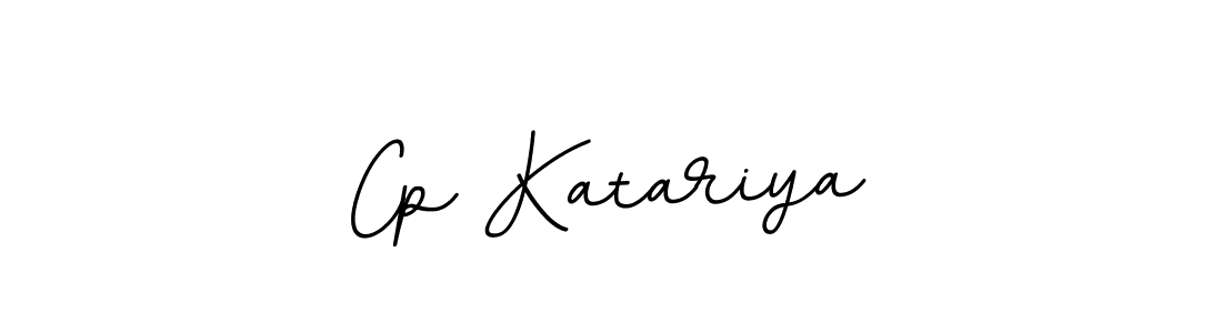 Design your own signature with our free online signature maker. With this signature software, you can create a handwritten (BallpointsItalic-DORy9) signature for name Cp Katariya. Cp Katariya signature style 11 images and pictures png