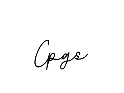 Design your own signature with our free online signature maker. With this signature software, you can create a handwritten (BallpointsItalic-DORy9) signature for name Cpgs. Cpgs signature style 11 images and pictures png