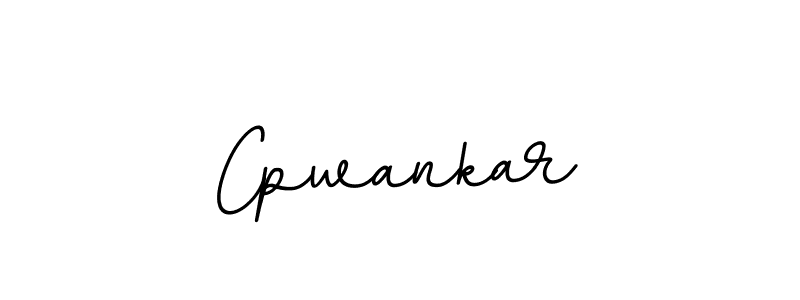 Cpwankar stylish signature style. Best Handwritten Sign (BallpointsItalic-DORy9) for my name. Handwritten Signature Collection Ideas for my name Cpwankar. Cpwankar signature style 11 images and pictures png