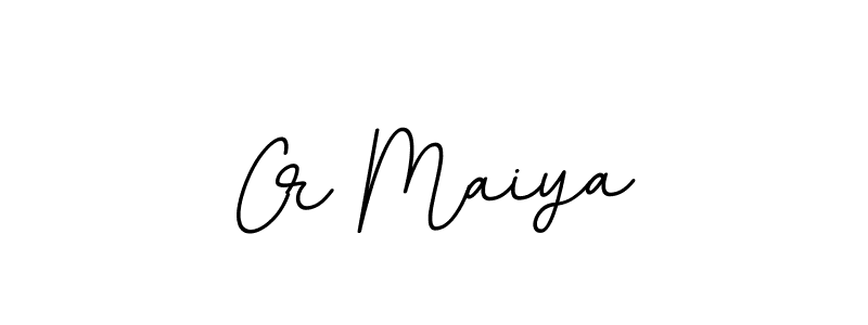 The best way (BallpointsItalic-DORy9) to make a short signature is to pick only two or three words in your name. The name Cr Maiya include a total of six letters. For converting this name. Cr Maiya signature style 11 images and pictures png