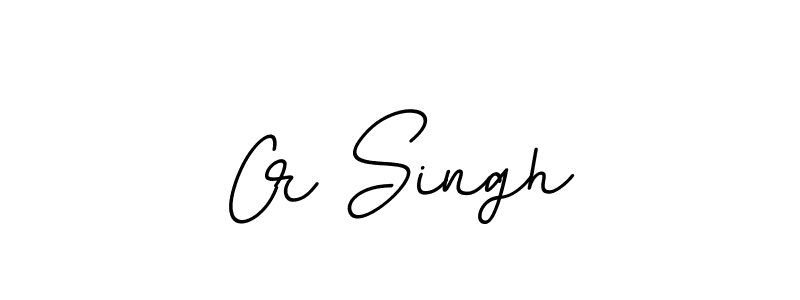 The best way (BallpointsItalic-DORy9) to make a short signature is to pick only two or three words in your name. The name Cr Singh include a total of six letters. For converting this name. Cr Singh signature style 11 images and pictures png