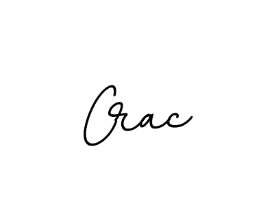 Design your own signature with our free online signature maker. With this signature software, you can create a handwritten (BallpointsItalic-DORy9) signature for name Crac. Crac signature style 11 images and pictures png