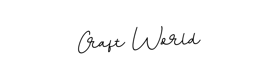 It looks lik you need a new signature style for name Craft World. Design unique handwritten (BallpointsItalic-DORy9) signature with our free signature maker in just a few clicks. Craft World signature style 11 images and pictures png