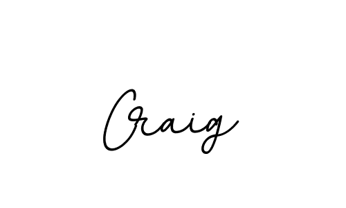 You should practise on your own different ways (BallpointsItalic-DORy9) to write your name (Craig) in signature. don't let someone else do it for you. Craig signature style 11 images and pictures png