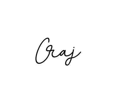 Make a beautiful signature design for name Craj. With this signature (BallpointsItalic-DORy9) style, you can create a handwritten signature for free. Craj signature style 11 images and pictures png