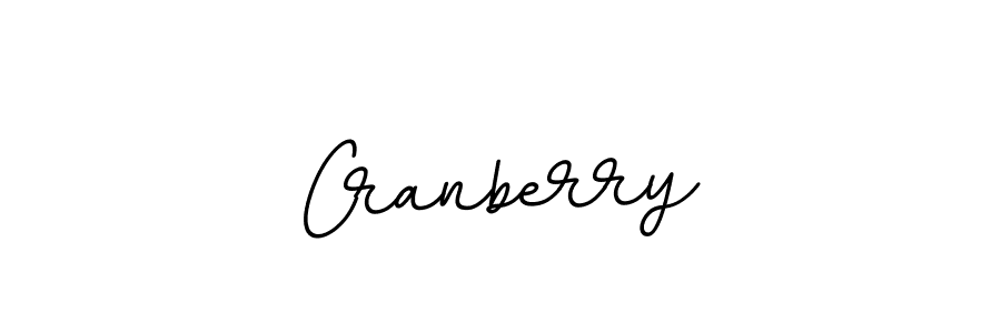 How to make Cranberry name signature. Use BallpointsItalic-DORy9 style for creating short signs online. This is the latest handwritten sign. Cranberry signature style 11 images and pictures png