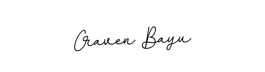 Design your own signature with our free online signature maker. With this signature software, you can create a handwritten (BallpointsItalic-DORy9) signature for name Craven Bayu. Craven Bayu signature style 11 images and pictures png