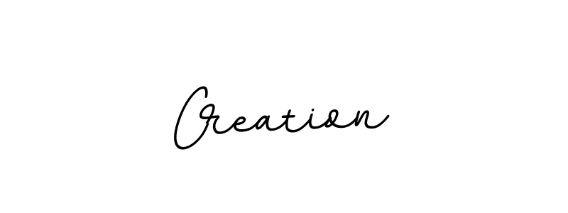 Create a beautiful signature design for name Creation. With this signature (BallpointsItalic-DORy9) fonts, you can make a handwritten signature for free. Creation signature style 11 images and pictures png