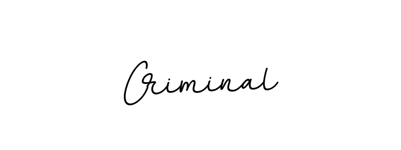 The best way (BallpointsItalic-DORy9) to make a short signature is to pick only two or three words in your name. The name Criminal include a total of six letters. For converting this name. Criminal signature style 11 images and pictures png