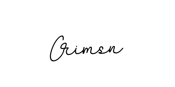 Design your own signature with our free online signature maker. With this signature software, you can create a handwritten (BallpointsItalic-DORy9) signature for name Crimsn. Crimsn signature style 11 images and pictures png