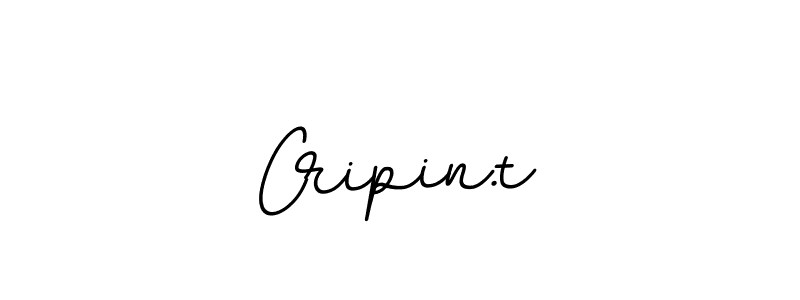 Create a beautiful signature design for name Cripin.t. With this signature (BallpointsItalic-DORy9) fonts, you can make a handwritten signature for free. Cripin.t signature style 11 images and pictures png