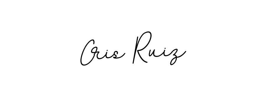 Create a beautiful signature design for name Cris Ruiz. With this signature (BallpointsItalic-DORy9) fonts, you can make a handwritten signature for free. Cris Ruiz signature style 11 images and pictures png