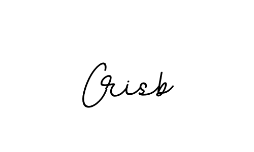 The best way (BallpointsItalic-DORy9) to make a short signature is to pick only two or three words in your name. The name Crisb include a total of six letters. For converting this name. Crisb signature style 11 images and pictures png