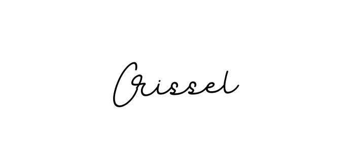 Make a beautiful signature design for name Crissel. With this signature (BallpointsItalic-DORy9) style, you can create a handwritten signature for free. Crissel signature style 11 images and pictures png