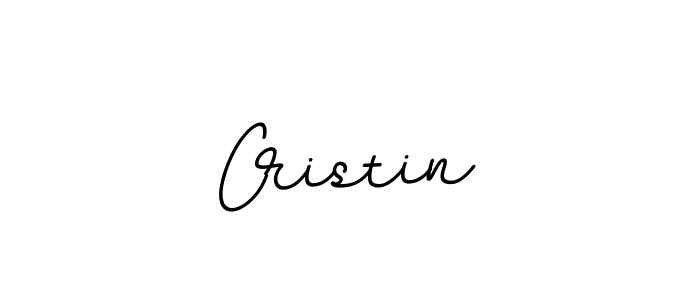 Make a beautiful signature design for name Cristin. With this signature (BallpointsItalic-DORy9) style, you can create a handwritten signature for free. Cristin signature style 11 images and pictures png