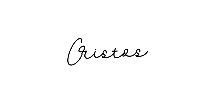 It looks lik you need a new signature style for name Cristos. Design unique handwritten (BallpointsItalic-DORy9) signature with our free signature maker in just a few clicks. Cristos signature style 11 images and pictures png