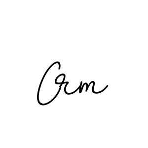Create a beautiful signature design for name Crm. With this signature (BallpointsItalic-DORy9) fonts, you can make a handwritten signature for free. Crm signature style 11 images and pictures png