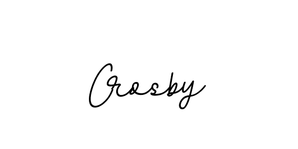The best way (BallpointsItalic-DORy9) to make a short signature is to pick only two or three words in your name. The name Crosby include a total of six letters. For converting this name. Crosby signature style 11 images and pictures png