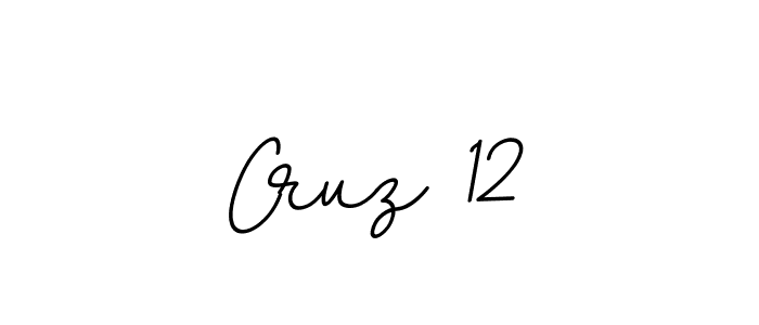 Create a beautiful signature design for name Cruz 12. With this signature (BallpointsItalic-DORy9) fonts, you can make a handwritten signature for free. Cruz 12 signature style 11 images and pictures png