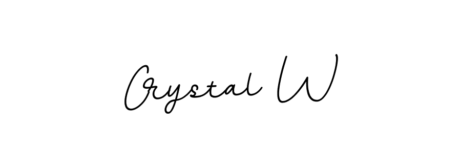 Make a beautiful signature design for name Crystal W. Use this online signature maker to create a handwritten signature for free. Crystal W signature style 11 images and pictures png