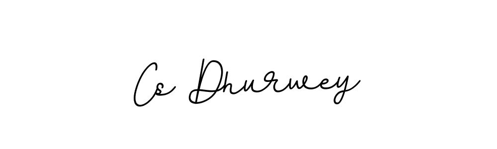 It looks lik you need a new signature style for name Cs Dhurwey. Design unique handwritten (BallpointsItalic-DORy9) signature with our free signature maker in just a few clicks. Cs Dhurwey signature style 11 images and pictures png