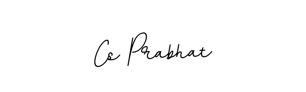 The best way (BallpointsItalic-DORy9) to make a short signature is to pick only two or three words in your name. The name Cs Prabhat include a total of six letters. For converting this name. Cs Prabhat signature style 11 images and pictures png