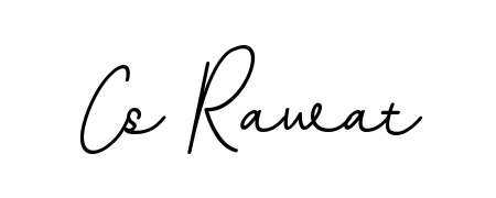 Designed for modern professionals: Cs Rawat name signature crafted with BallpointsItalic-DORy9 script. Ready for digital PDF workflows. Cs Rawat signature style 11 images and pictures png