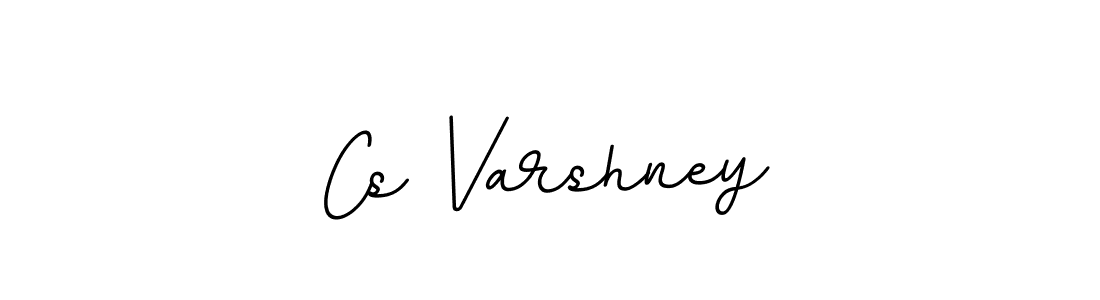 The best way (BallpointsItalic-DORy9) to make a short signature is to pick only two or three words in your name. The name Cs Varshney include a total of six letters. For converting this name. Cs Varshney signature style 11 images and pictures png